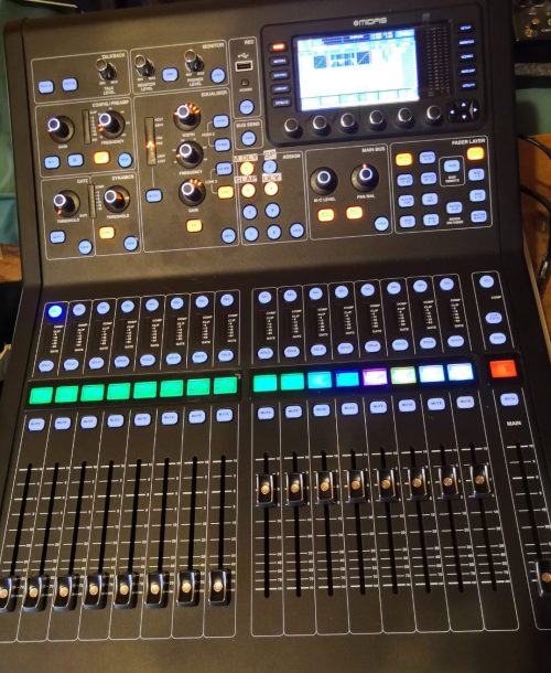 midas m32r live studio enregistreent mobile molières